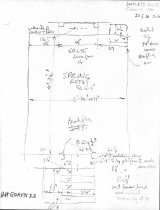 George Douglass House, unfiled HABS field notes drawings, #23 (1990)