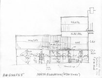 George Douglass House, unfiled HABS field notes drawings, #5 (1990)