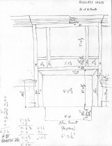 George Douglass House, unfiled HABS field notes drawings, #26 (1990)