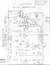 George Douglass House, unfiled HABS field notes drawings, #10 (1990)