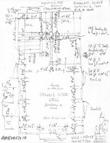 George Douglass House, unfiled HABS field notes drawings, #14 (1990)