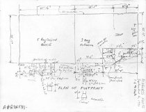 George Douglass House, unfiled HABS field notes drawings, #1 (1990)