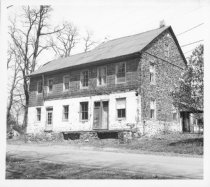 white Horse Tavern, south perspective view (1971)