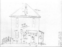 White Horse Inn, unfiled HABS field notes drawings #3 (1985)