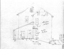 White Horse Inn, unfiled HABS field notes drawings #5 (1985)
