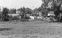 General, 1972 flood picture showing view of creamery