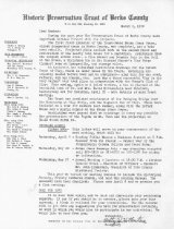 General, Membership renewal & annual meeting letter (1970)