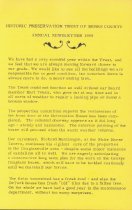 General, HPTBC newsletter page #1 (1990)