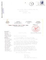 General info, Shelley membership invitation letter (1965)