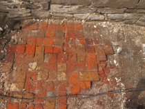 Image #21, 4010: Early brick paving pattern in Douglass-Amity store-yard