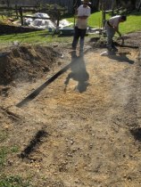 #11, 6810-Steel retaining plate for ramp grate