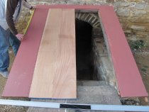 Image #2, 7478 cellar cap rakes, header, and door boards