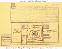 #2: "Bulge" drawing of contours of displacement