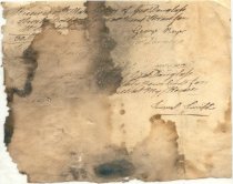 Receipt/Payment Received for George Douglass