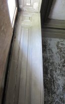 #1, 8724: Detail of Douglass House paneled doorway surround