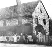 #11: c. 1897 photo of Keim House with tile roof