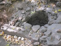 #5, photo 14: Early Mouns Jones House stone well