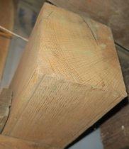 #3: sample of edge-beaded and quirked joist segment