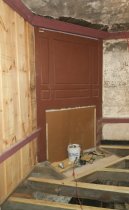 #1: Restored woodwork in back parlor