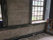 #6: Incised ["keyed"] plaster on interior stone walls