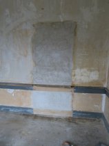 #9: Later-period doorway lathed shut and plastered