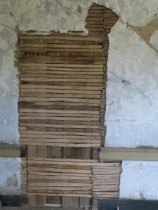 #8: Closed and lathed chamber-partition doorway