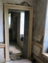 #2: Re-fabricated doorway frame from original Amity store and store additio