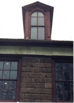 Detail views of SW elevation & perspective