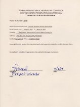 Quarterly Status Report Form