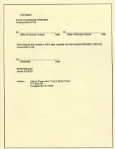 Declaration of Covenants and related PHMC documents