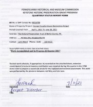 Quarterly Status Report Form