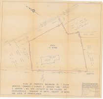 18: Douglass Lot Survey drawing