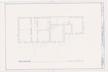 10: first floor plans, 3 structures, by Barry Stover