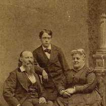 Asa, Oliver Dennett, & Elizabeth "Lizzie" Chace Hutchinson