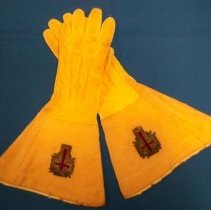 Masonic gloves