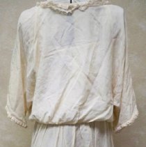 Wedding dress: Ella Lenz Schmidt, 1923-back view