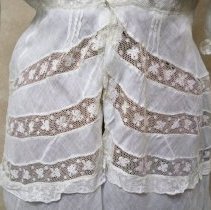 Wedding dress: Amanda C. Peterson Braun, 1924-back detail