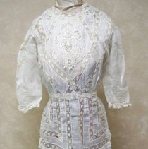 Wedding dress: Amanda C. Peterson Braun, 1924