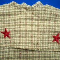 Child's coat-back detail