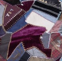 Crazy Quilt table cover