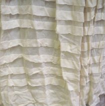 Wedding dress: Elizabeth Quast Martin, 1917-skirt detail