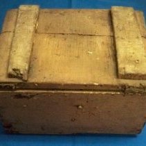 Wooden grub box-Gideon K. Gilbert, 1864