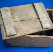 Wooden grub box-Gideon K. Gilbert, 1864
