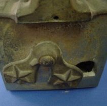 Charcoal iron detail