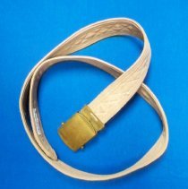 Military uniform belt-Clara Fannie Pankake-WWII