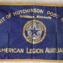 American Legion Auxiliary Post No. 96 Hutchinson flag