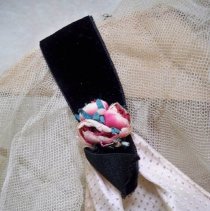 Wedding dress: Elizabeth Hutchinson August 13, 1915-accent detail