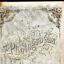 Ella Anderson photo album title page