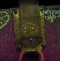 Leather trunk detail