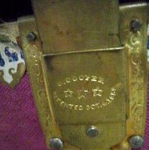 Leather trunk detail